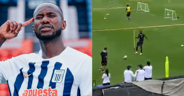 ¡Desata dudas! Cecilio Waterman preocupa por su falta de control y definición en entrenamiento de Alianza (VIDEO)