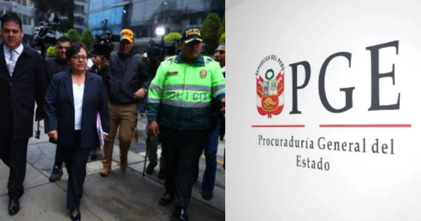 María Caruajulca es impedida de ingresar a Procuraduría tras resolución del Poder Judicial