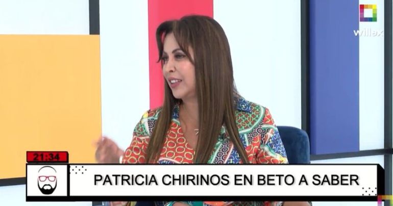 Patricia Chirinos: "Sería necesario la reelección en el Congreso"