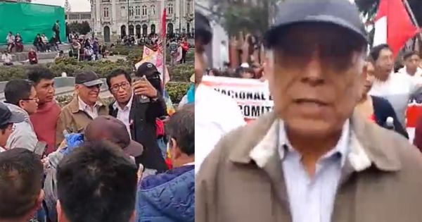 Portada: Aníbal Torres participó en tercera 'Toma de Lima', pese a supuesto problema en la próstata