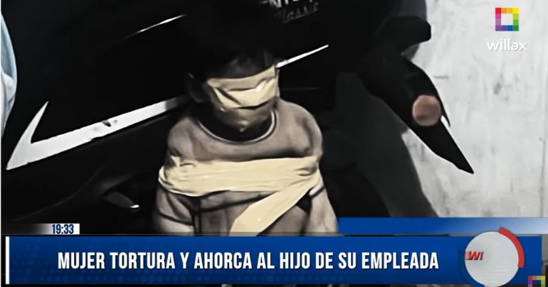 La Victoria: mujer tortura y ahorca al hijo de su empleada