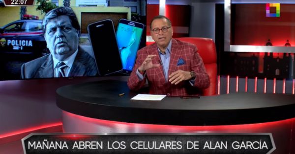 Phillip Butters sobre extracción de información de celulares de Alan García: "Esto va a ser un show"