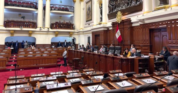 Congreso convoca a sesión del pleno para este miércoles: se verá segunda votación de bicameralidad