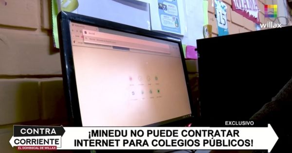 Minedu no puede llevar internet a escuelas públicas por falta de presupuesto