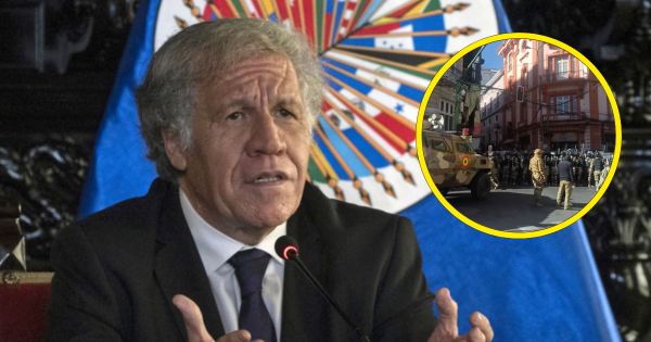 Portada: Luis Almagro: "La OEA no permitirá el quebrantamiento del orden constitucional en Bolivia"