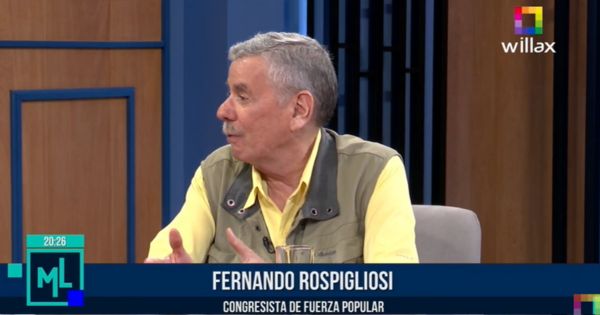 Fernando Rospigliosi defiende a Martha Moyano: "No es la agente 'Roberto'"