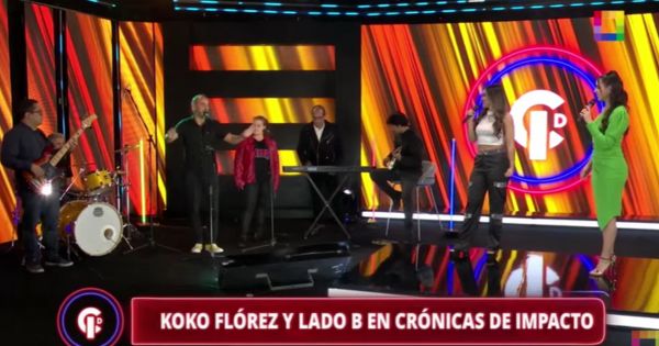 Koko Flores y 'Lado B' en 'Crónicas de Impacto': padre de Valeria Flórez puso a bailar a nuestras conductoras