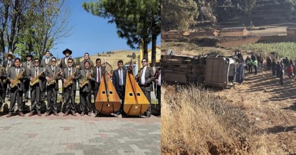 Ministerio de Cultura lamentó el fallecimiento de los nueve integrantes de la orquesta Antología del Folklore
