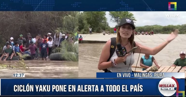 Desde Malingas, Piura: Willax Noticias llegó a la zona afectada por ciclón "Yaku"