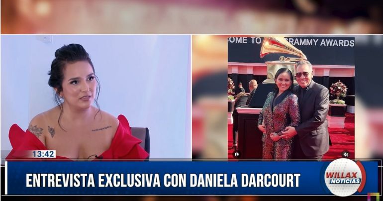 Daniela Darcourt en exclusiva con Willax Noticias: "Tito Nieves es como mi padre"
