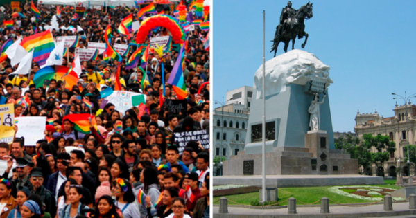 Portada: Rafael López Aliaga reafirma su negativa a la realización de la Marcha del Orgullo en la Plaza San Martín