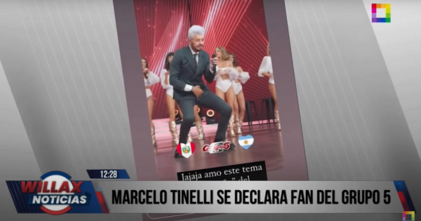 Marcelo Tinelli se declara fan del Grupo 5: esta es una de sus canciones favoritas