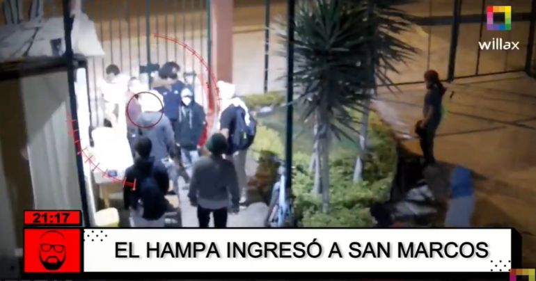 El hampa ingresó a San Marcos: aquí toda la evidencia, ocupación ilegal, robos, vandalismo y agresión