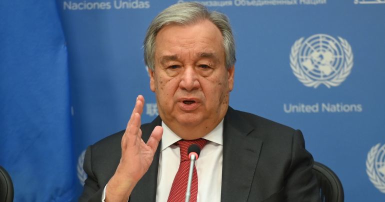 Secretario General de la ONU llama al diálogo y pide que las protestas sean pacíficas en Perú