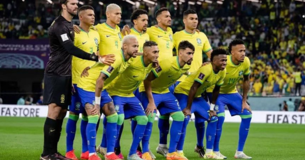 Brasil vestirá por primera vez en su historia un uniforme totalmente negro