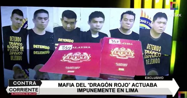 Mafia del 'Dragón Rojo': ¿hace cuánto tiempo operan en Perú y quiénes eran sus objetivos?