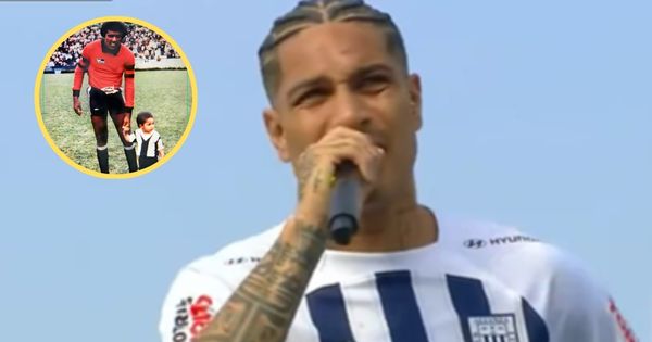 Portada: Paolo Guerrero se quebró en su presentación ante los hinchas de Alianza Lima: "Mi tío 'Caíco' está feliz desde el cielo"