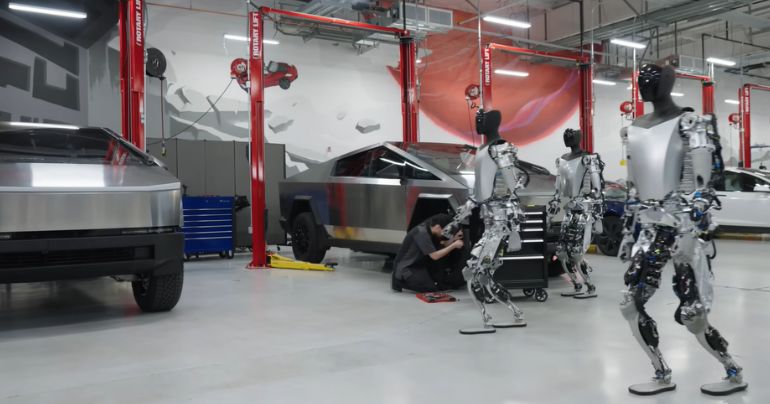 Los robots humanoides de Tesla ya caminan: este es su progreso desde su anuncio