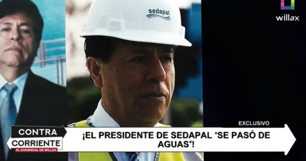 Denuncia policial detalla que el presidente de Sedapal condujo un vehículo en estado de ebriedad