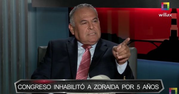 Wilber Medina sobre inhabilitación a Zoraida Ávalos: "Es una decisión histórica" (VIDEO)