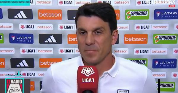 Mauricio Larriera sobre la final ante Universitario: "Tengo una sensación de emoción"