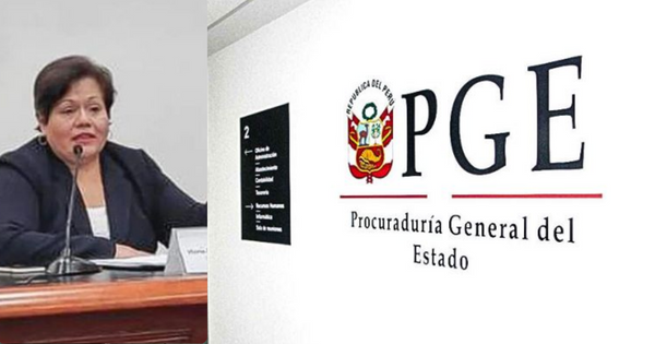 Portada: María Caruajulca: Poder Judicial ordena su reposición en el cargo de procuradora general del Estado