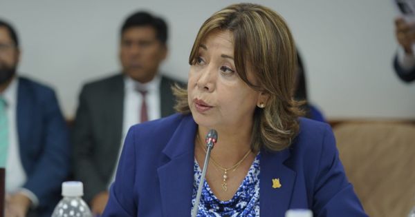 Portada: Ministra Nancy Tolentino: "Dina Boluarte nos ha dado muestras de honestidad y transparencia"