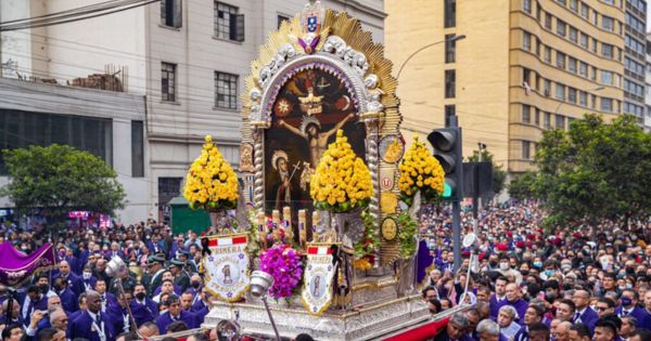 Portada: Señor de los Milagros: conoce el desvío vehicular por la procesión de este 1 de noviembre