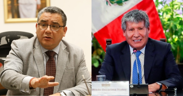 Portada: Congreso: Juan José Santiváñez y Wilfredo Oscorima son citados por Comisión de Fiscalización para este lunes 15