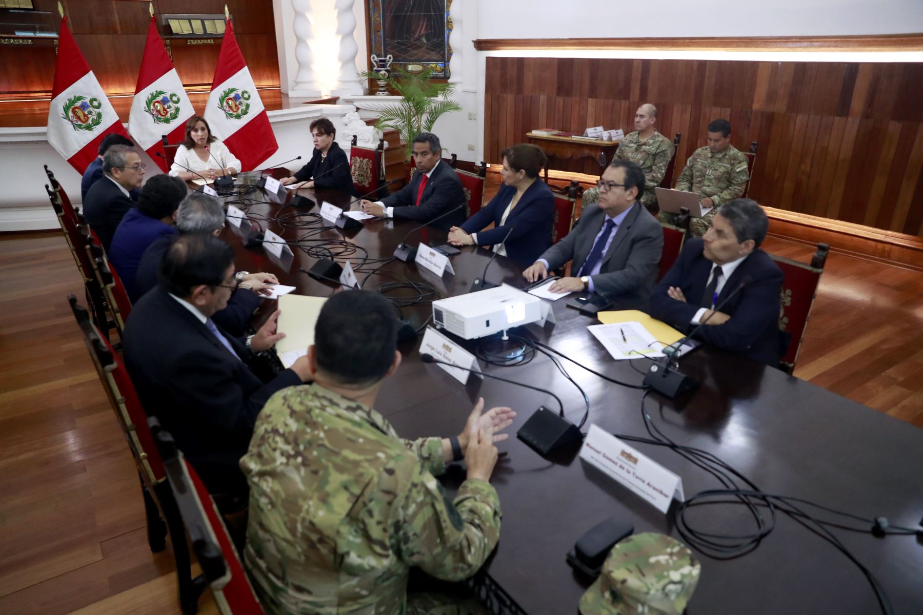 Consejo de Estado respalda labor de fuerzas del orden para restablecer la paz