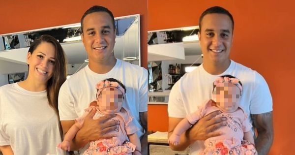 Melissa Klug celebra los cuatro meses de su hija con Jesús Barco: "Mis amores"