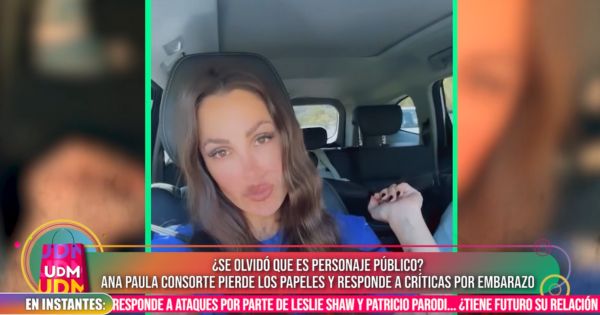 Ana Paula Consorte responde a críticas por su segundo embarazo: "¿Es mi cuerpo o el tuyo?"