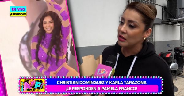 Portada: Karla Tarazona le responde a Pamela Franco: "Me imagino que TODOS los infieles no cambian, ¿no?"