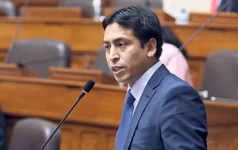 Portada: Freddy Díaz: Congreso verá hoy reconsideración a votación de inhabilitación a congresista acusado por violación