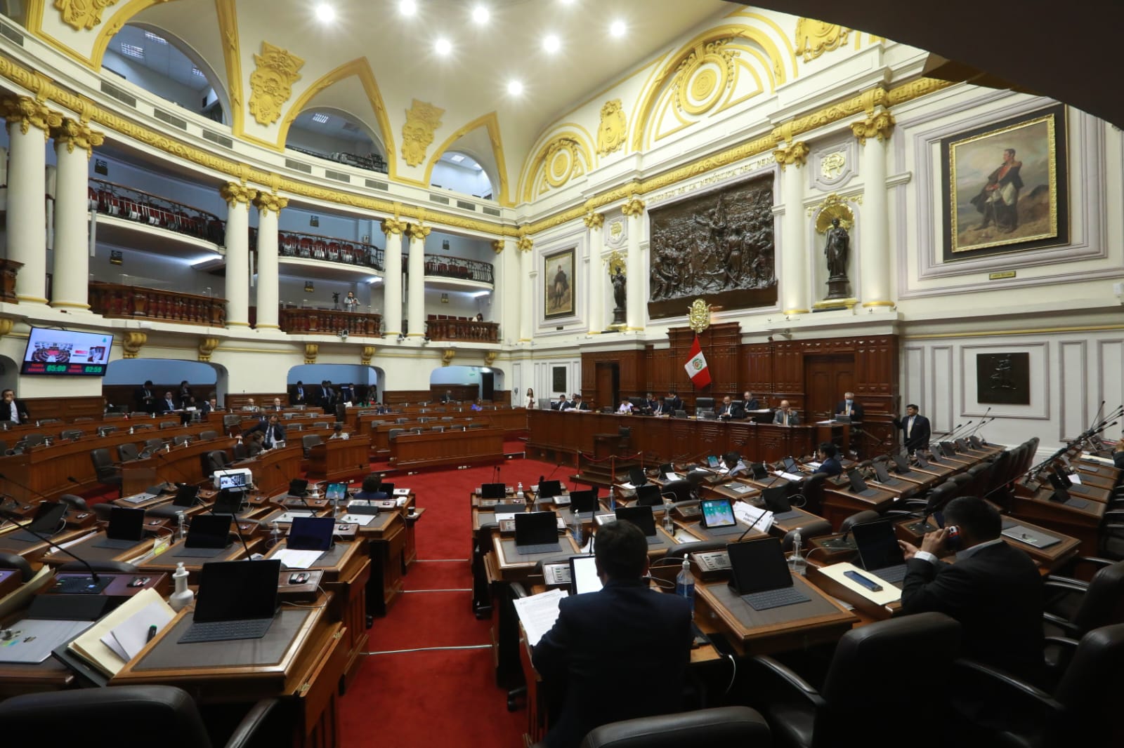 Portada: Congreso aprueba rechazar intromisión de AMLO y Gustavo Petro en asuntos internos del Perú