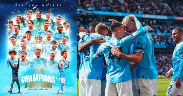 Manchester City campeón de la Premier League: venció 3-1 al West Ham