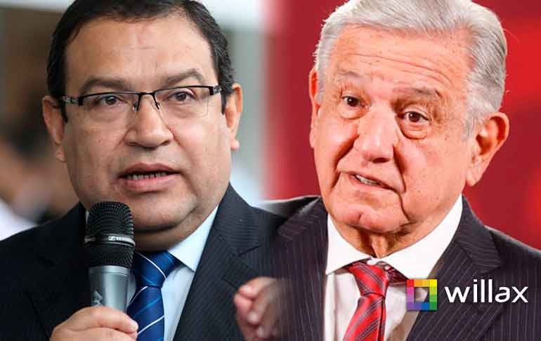 Alberto Otárola a López Obrador: "Dedíquese a gobernar en su país"