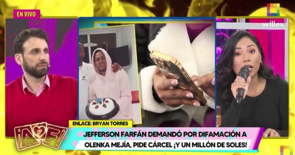 Olenka Mejía: "Jossmery estaba en la casa de Jefferson Farfán" (VIDEO)