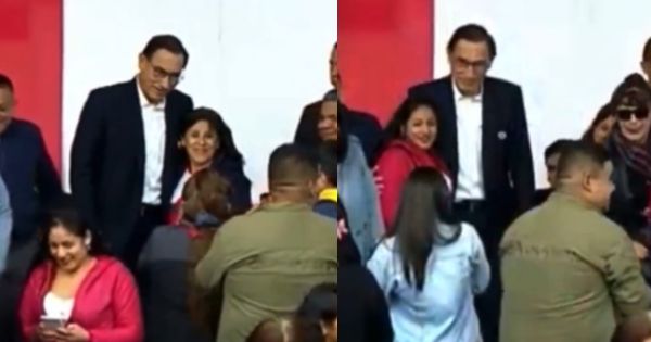 Portada: Martín Vizcarra llegó al Desfile Cívico Militar: ‘Lagarto’ se tomó fotos con ciudadanos