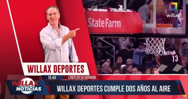 Líder en su horario: Willax Deportes cumple dos años al aire