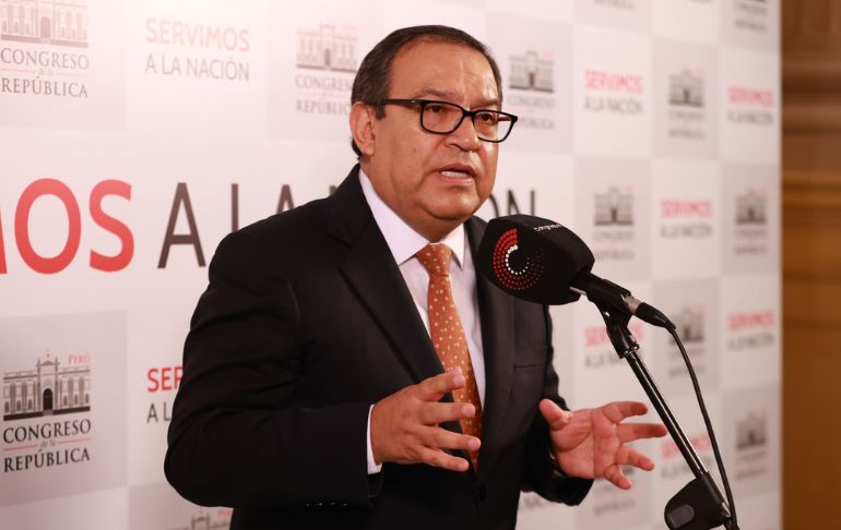 Alberto Otárola: Gabinete Ministerial acudirá al Congreso el 10 de enero para pedir voto de confianza