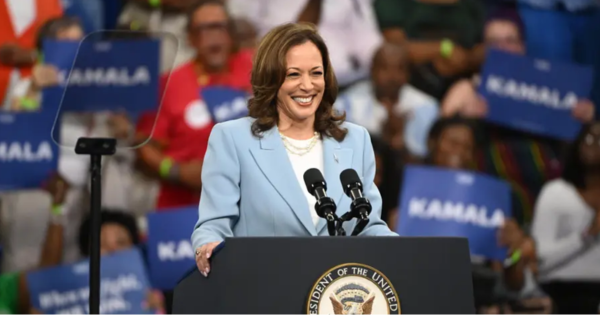 Portada: Kamala Harris obtiene votos suficientes para ser la candidata demócrata a la Presidencia de Estados Unidos