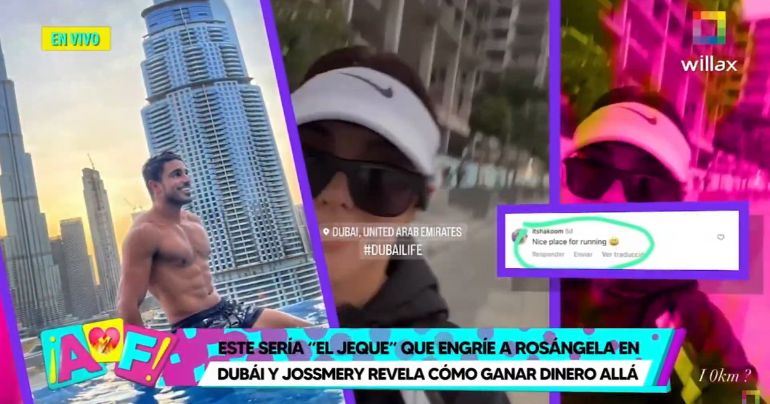 Rosángela Espinoza: entérate quién sería 'el jeque' que engríe a la exchica reality en Dubai