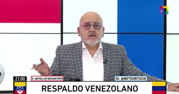 Beto Ortiz: "Nicolás Maduro quiere agarrarse del poder como una garrapata"