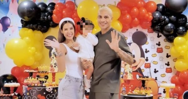 Ana Paula agradece canjes de local, show, recuerdos, piñata, fotografía y torta del cumpleaños de su hijo