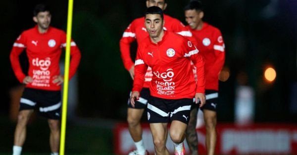 Paraguay realizó su último entrenamiento antes de enfrentar a la Selección Peruana