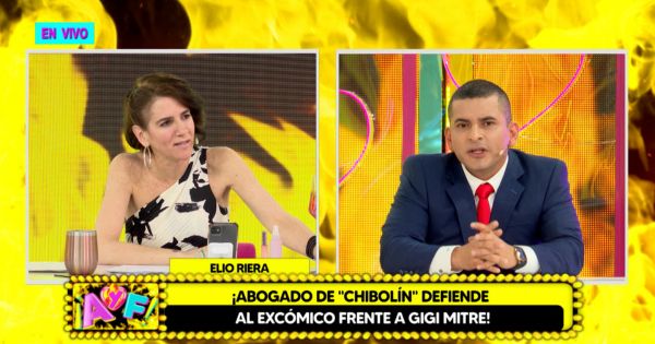 Elio Riera abandonaría defensa de 'Chibolín' si es culpable: "Recomendaría la estrategia legal a otro colega"