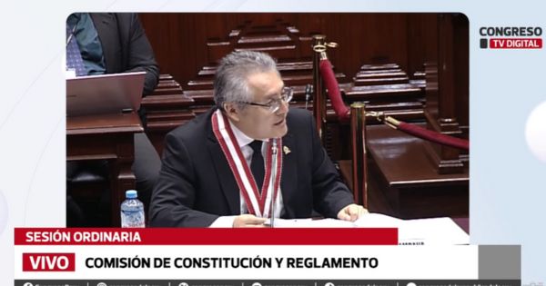 Juan Carlos Villena: fiscal de la Nación interino cuestiona proyecto que busca crear Escuela Nacional de la Magistratura