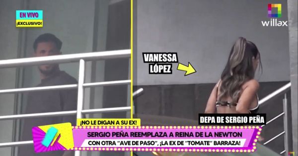 Sergio Peña reemplazó a Alexandra Balarezo por Vanessa López, ex de 'Tomate' Barraza