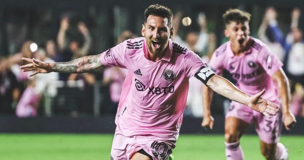 Portada: Lionel Messi anotó doblete: Inter Miami venció 5-3 en penales al DC Dallas por la Leagues Cup